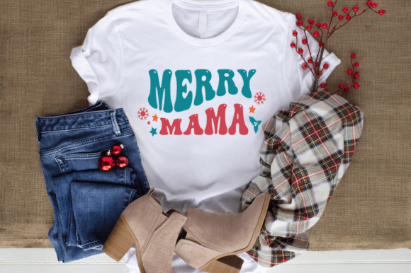 Merry Mama - Christmas Retro Vector SVG Review