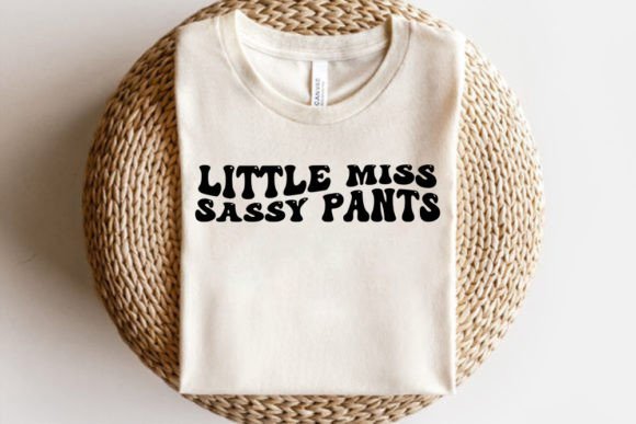 Retro Baby SVG Design, Little Miss Sas