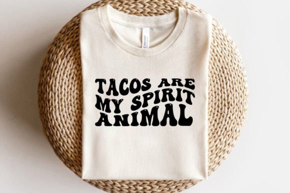 Retro Funny SVG Design, Tacos Are My