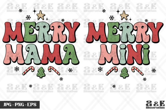 Retro Merry Mama Mini Matching Xmas Review