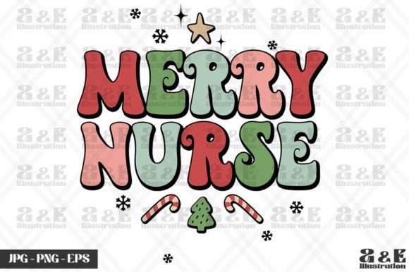 Retro Merry Nurse Christmas Review