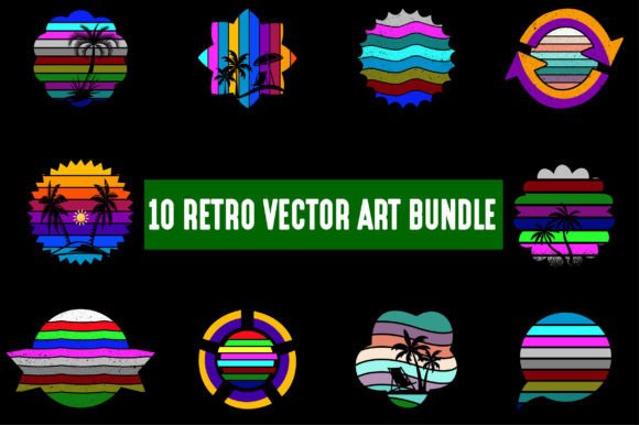 Retro Vector Art Bundle Review