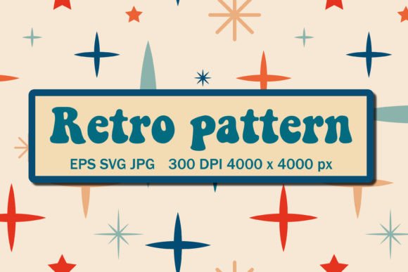 Review: Retro Christmas Pattern with Stars for Embroidery